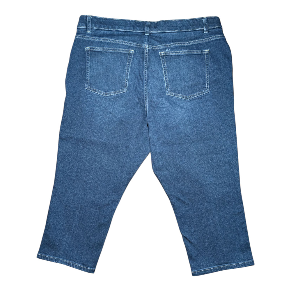 Chaps - Women's Capri Blue Jeans - Size 18w - Preowned Good Condition - Picture 4 of 4